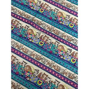 Cute Cats, Border, Fabric Panel, Catnip by Laurie Godin, Sewing, ~ 250622-WH 340